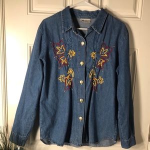 Vintage Denim Button Up